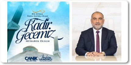 Başkan İbrahim Sandıkçı'dan Kadir Gecesi Mesajı 